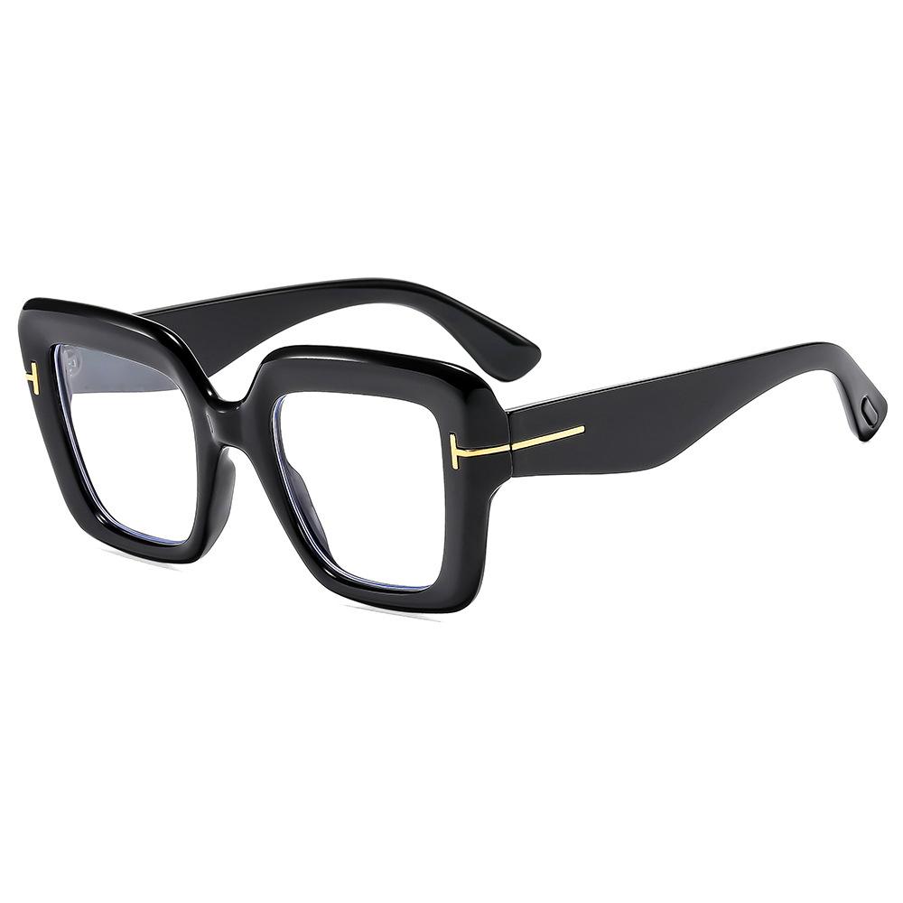 1pc Brand Designer Square Sunglasses Women Men Vintage High Quality Shades Sun Glasses Fashion Big Frame Eyeglasses UV400 Oculos