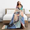 Urusei Yatsura Anime Plush Blanket Kids  Flannel Throw Blanket For Couch Chair Warm Design Quality Bedspread Gift Idea