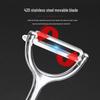 Stainless Steel Zinc Alloy Fruit and Potato Peeler - Kitchen Tool