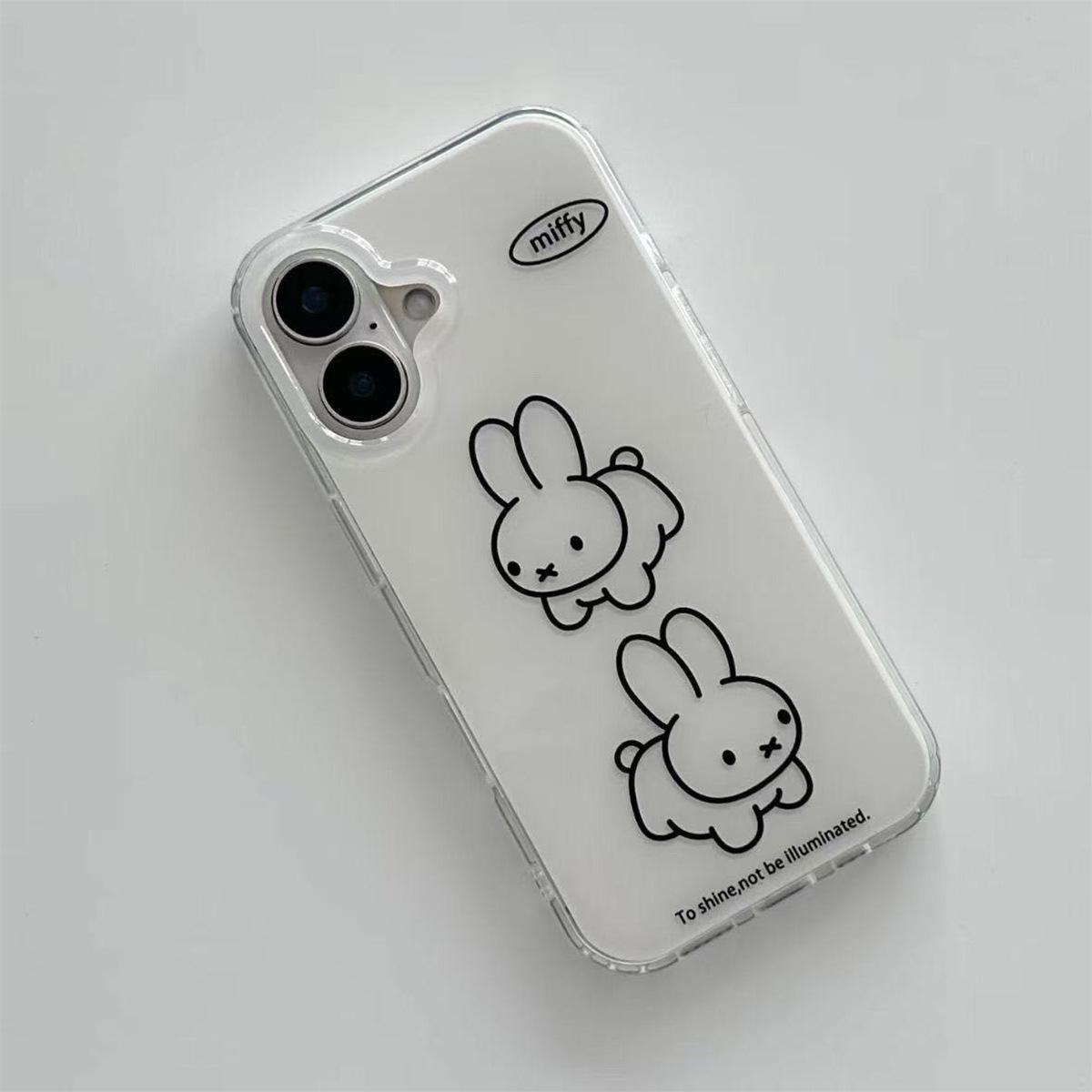 

Transparent Phone Case Soft Case for Apple 14pro Transparent Phone Case Imd Phone Case Feather Gauze Phone Case for Vivo For iPhone 16PROMAX