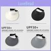 Unisex Sunscreen Cap With Large Brim For Summer Sun Protection And Foldable Design