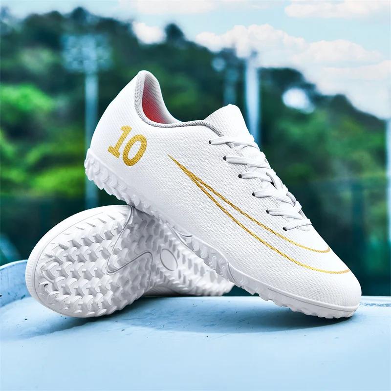 Men Football Shoes Society Soccer Shoes Sneaker Professional Casual Cleats Sports Non Slip Training Ultralight Football Boots