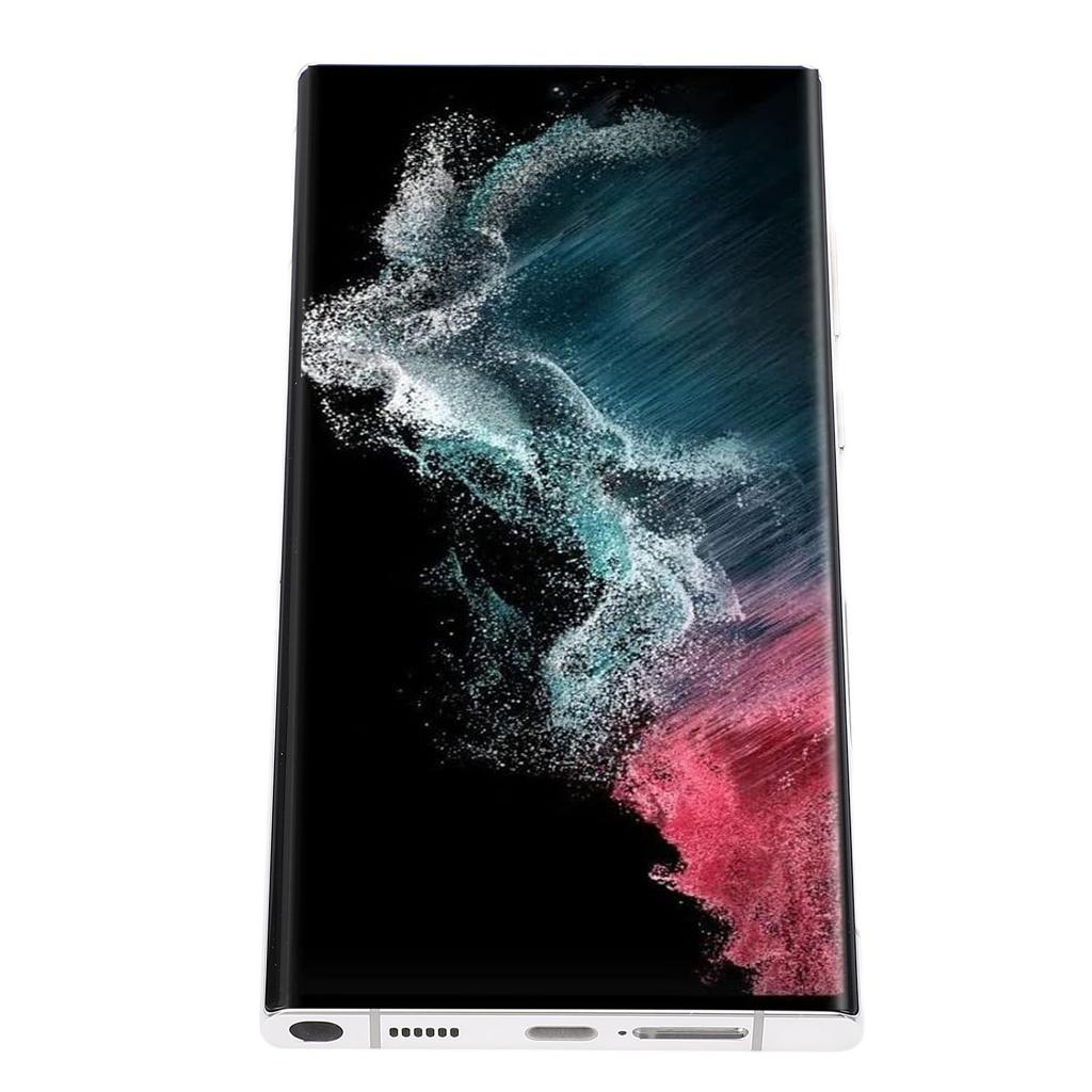 6,8 Zoll Ersatzbildschirm für 2 5G SM S908B EU Internationale Version Touchscreen-Digitizer-Reparaturteile mit Rahmen Fingerabdruck