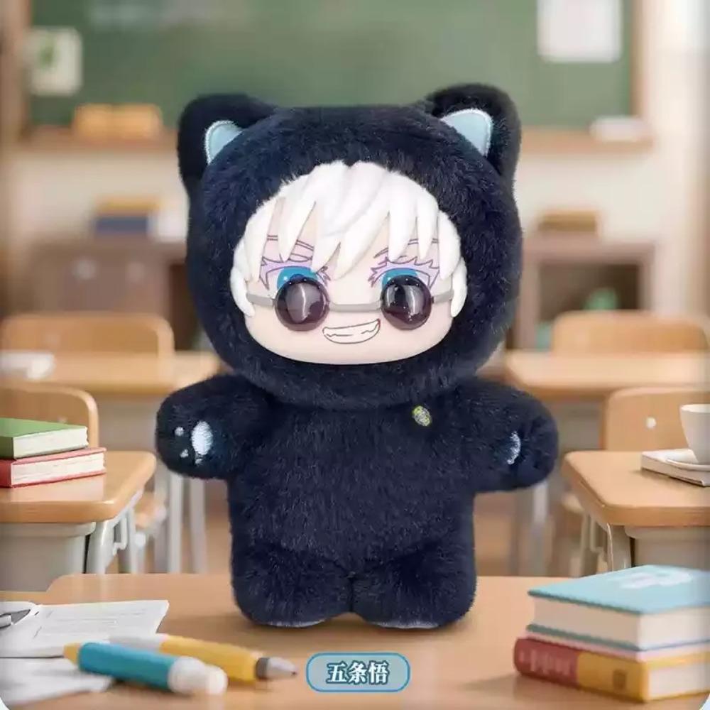 Auf Lager Original Eaki Jujutsu Kaisen Staffel 2 Katzenpark Party Gojo Satoru Blind Box Plüschpuppe Taschenanhänger Modell Sammlung