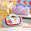 Style Large Capacity Polyester Pen Case With Stylish Design For Students And Office Use