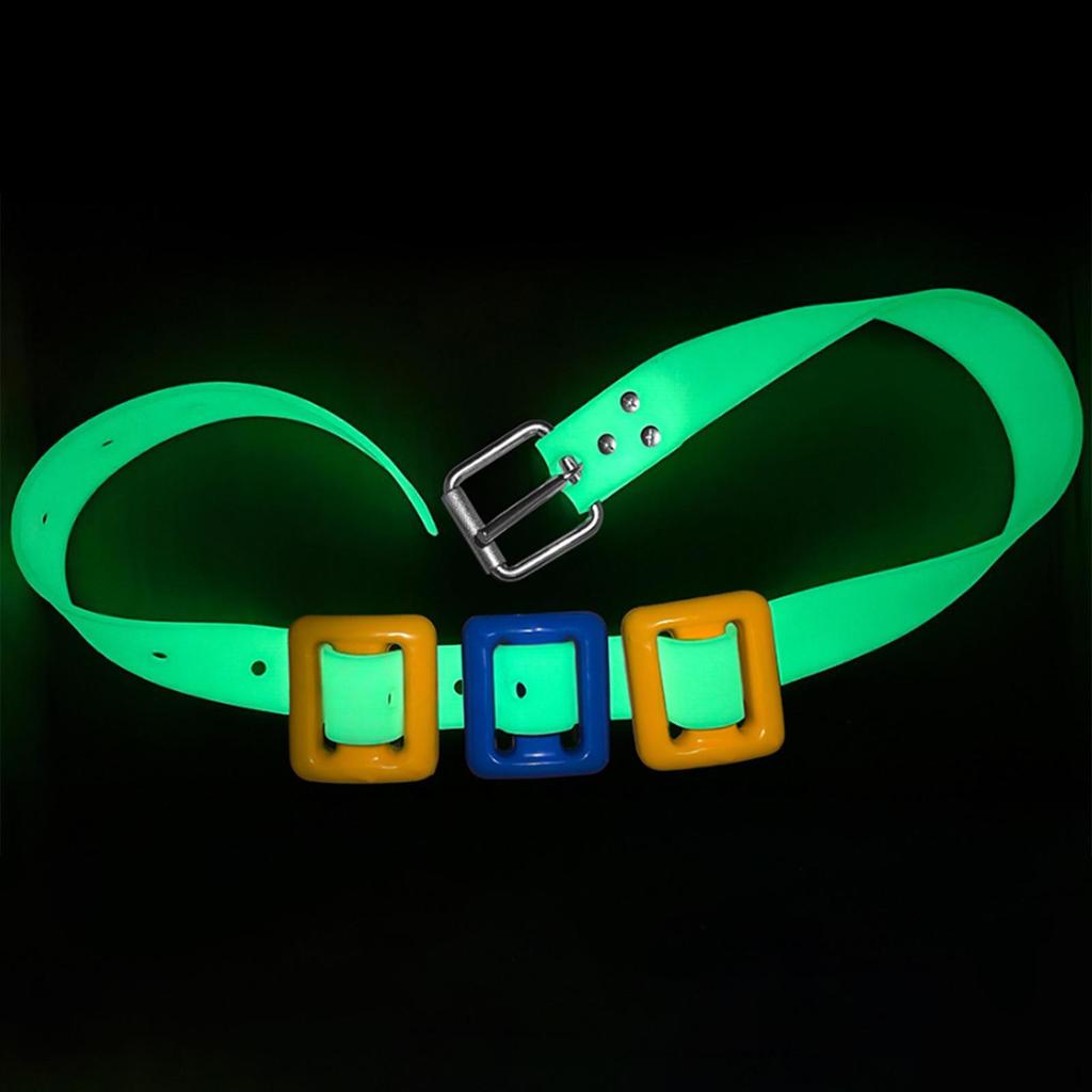 1.3M Glow in Dark Diving Weight Belt, Portable Snorkeling Quick Release Buckle for