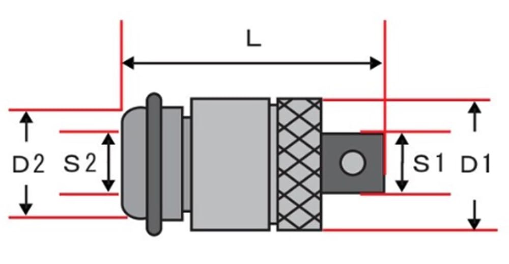 AIDA Tsubaki Model Impact Lock Slide Adapter PSA-4
