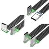 Double Headed Fast Charging Data Cord Anti Oxidation Type C To USB C Flat Cable  Quick Charge