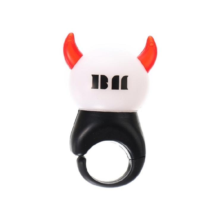 Handy Mini LED Keychain Rings Accessory with Multiple Flashing Options for Concerts and Daily Key Decoration