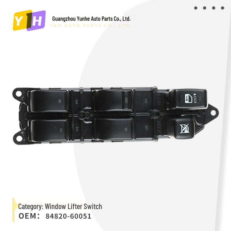 84820-60051: Electric Window Master Switch for Toyota Prado Window Glass Lifter