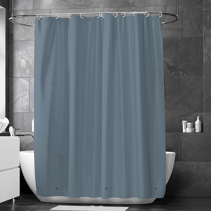 Blue Water Cube 3D PEVA Waterproof Shower Curtain