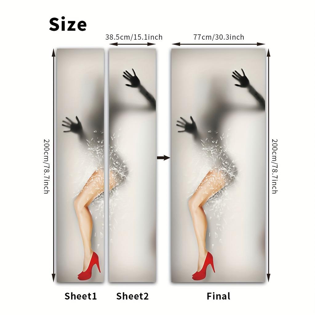 3D Wallpaper Self Adhesive Door Mural Removable Vinyl Home Decor Art Decal Wooden Scenery Wall Poster Stickers Por… More