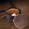 Ceramic Material Teapot Warmer Kit Iron Mat Teapot Heating Base Tea Stove Warmer Tea Warmer Tea