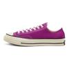Converse 1970s Chuck 70 Trendy Comfortable Low-top Canvas Shoes Unisex Purple and White