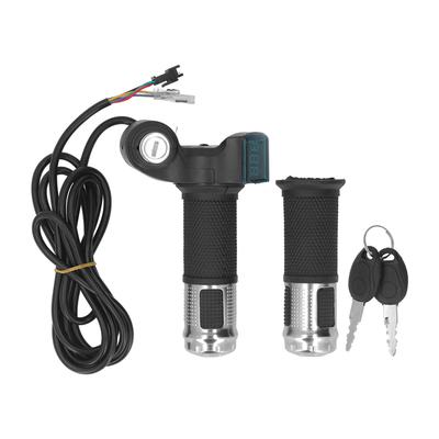 1 Pár 10-palcová rukoväť plynu pre elektrickú kolobežku, rukoväť riadidiel, otočná rukoväť plynu s LCD displejom, výkon