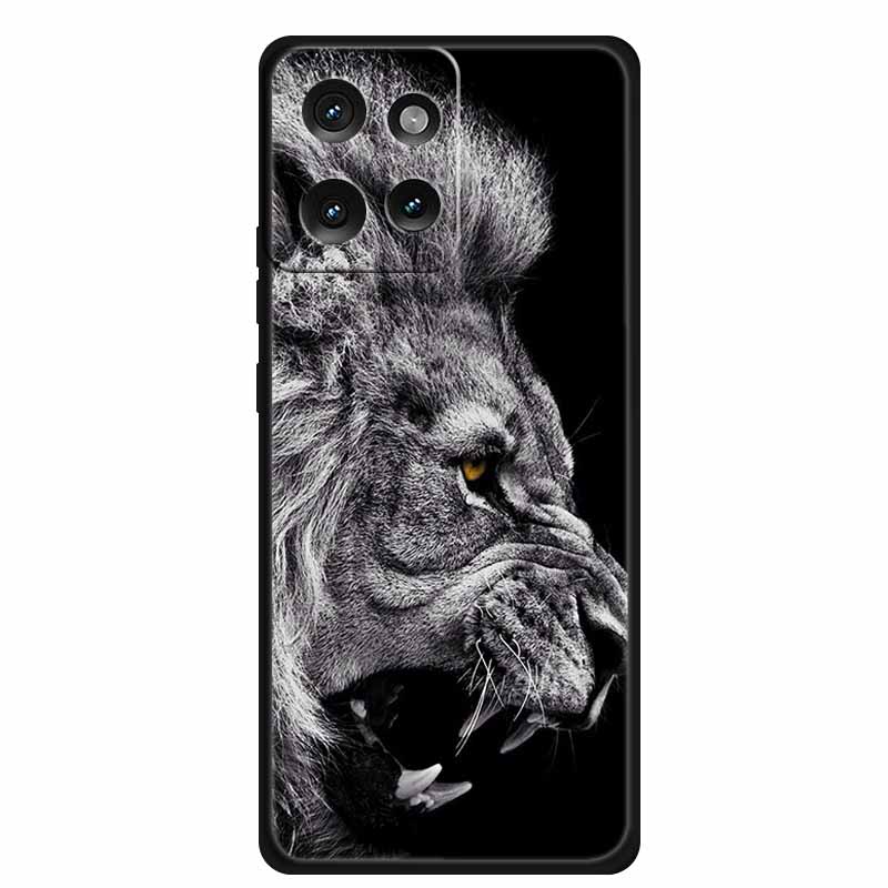 For Motorola Moto G75 5G Case Animals Soft Silicone TPU Phone Cases Back Cover for MotoG75 Shockproof Protective New Cool Fundas