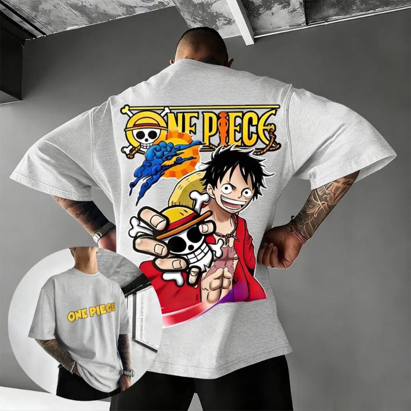 Oversized Vintage One Piece Luffy Anime Graphic T Shirt Men Women Short Sleeve Tee 2026 Summer Y2k Streetwear Casual Tops Unisex