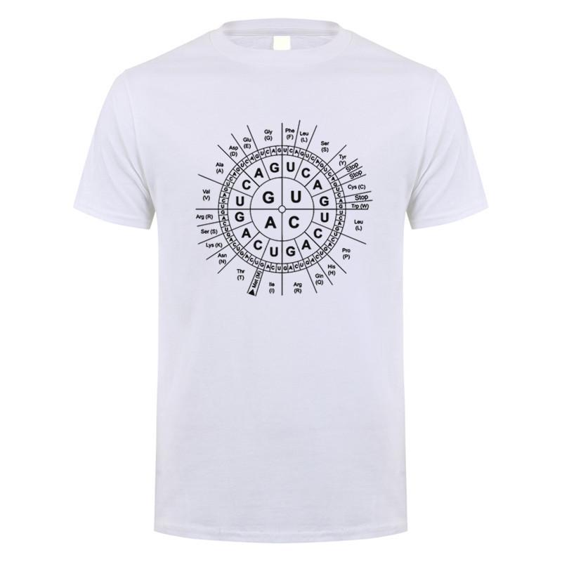 Biologie Genetický kód Sun T-shirt Letní dámské pánské krátké rukávy Vtipná vědecká humorná trička Bavlněné tričko Topy