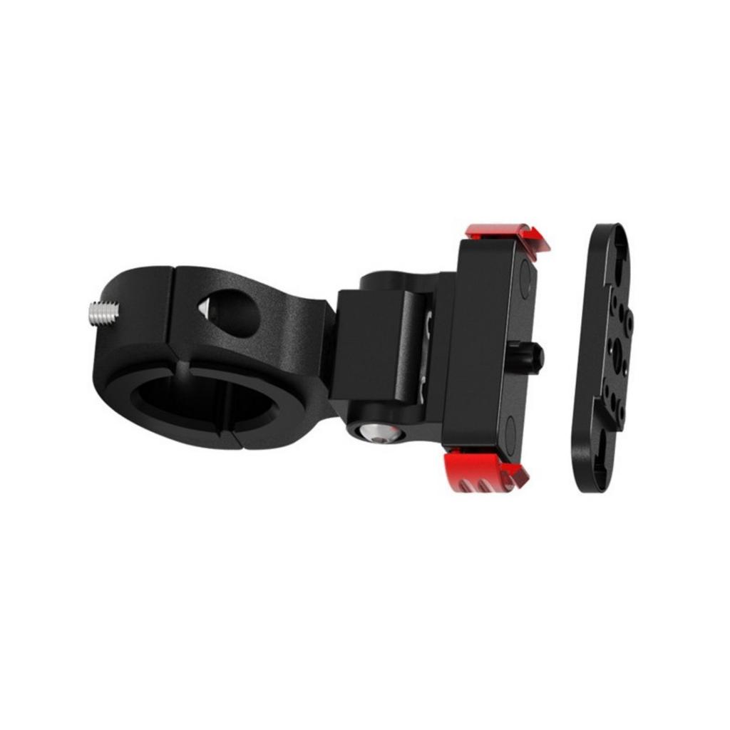 Aluminum Alloy Action Camera Bike Mount Featuring Magnetic Quick Release And Damping Rotations Adjustment For Multiple T