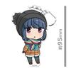 Yurucamp Puni Keychain Shima Rin Colle! (with Stand) [SEASON 2]