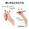 Tombow Pencil Mechanical Pencil MONO Monograph with Rubber Grip Shine Pink DPA-141E