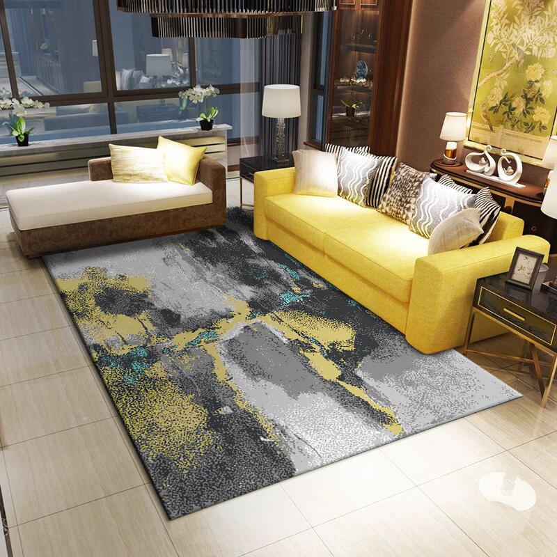 

Коврики для украшения гостиной в скандинавском стиле, легкие роскошные ковры для спальни большой площади, простой коврик для кабинета, гостиной, дивана, журнального столика, ковры 120×160cm