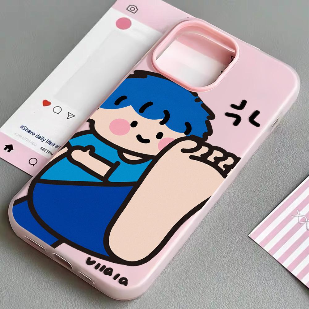 Painted Phone Case for iPhone 15 11 13 14 for 15 16 Pro Max 12 13 16 Pro Cute Fasion Funny Lanyard Phone Case Latest Top Selling Recommendations
