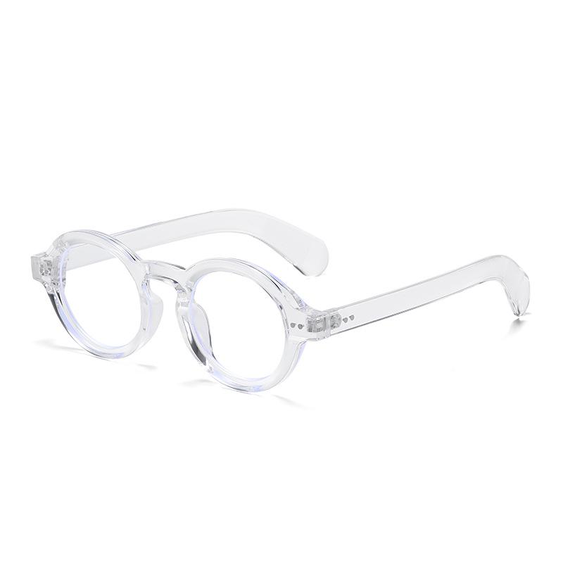 Jett 5171 Women's Polarized Round Frame Rivet Sunglasses - Trendy Street Style