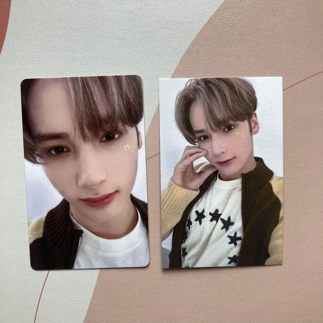 

[USED] Korea TXT MOAZONE Japan FC Bonus Hueningkai Trading Cards (2 pieces)