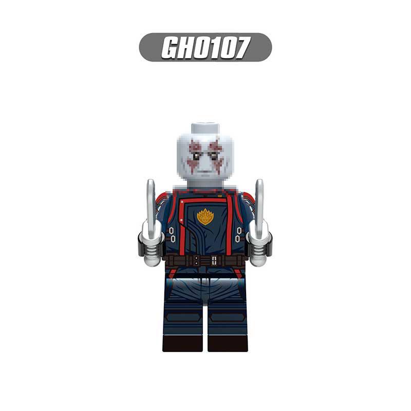 Super British Series Small Particle Building Blocks Figure Toy Bag - Models GH0105-0112 Bagged