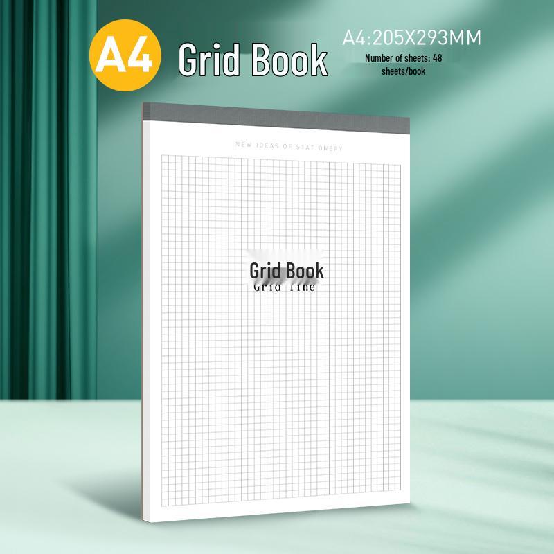2025 Student Tear-Off Pad: B5 Blank Notebook & A4 Horizontal Line Memo Pad
