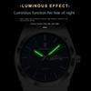 Topmarke Ultraflache Luxus Herrenuhr Wasserdicht Leuchtend Quarz Doppelkalenderuhr