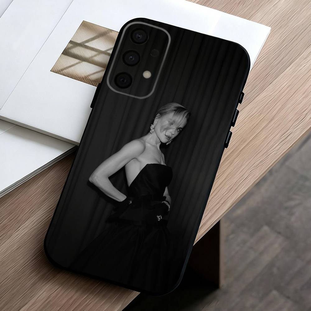 Actress Nicole Mary Kidman Phone Case For Samsung Galaxy A73,A72,A71,A70,A53,A52,A51,Others Soft Black Cover