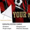 Custom Name Afc Bournemouth Wall Tapestry Aesthetic Wall Hanging Printed Fabric Blanket Decorative Tapestries for Bedroom Living Room Home Decor