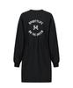 LESONNET Easy Fit Sweat Dress Black