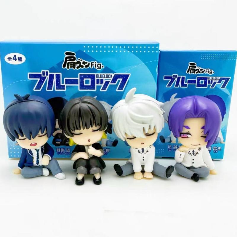 BLUE LOCK Blind Box Isagi Yoichi Bachira Meguru Nagi Seishiro Mikage Reo Model Toys Shoulder To Shoulder Action Figure Kid Gifts