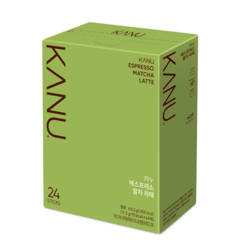 

KANU Espresso Matcha Latte Coffee Mix 415g (17g × 24 Sticks)