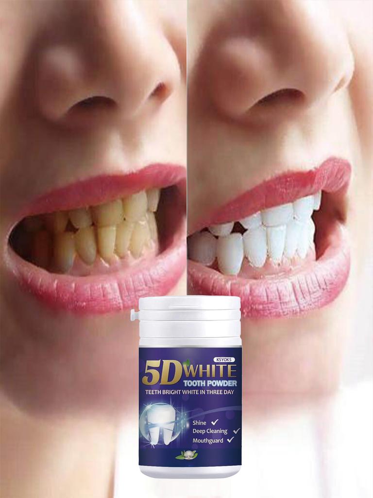 Teeth Whitening Powder for Sensitive Teeth Natural Formula for Brighter Smile