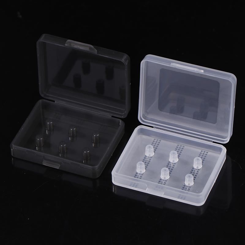 Eartips Plastic Box Earplugs Packing Box Earphone Tips Memory Foam Case Earphone Accessories Organizer Box Storage Bag