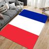 Tricolor Red White Blue Carpet Suitable As a Non-slip Mat for the Living Room or Bedroom Sofa