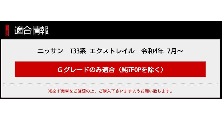 YOURS T33 Series G Grade Exclusive 4 LEDs Door Protector Locking Bolt Includes Room Rear Turn and License Plate Light X-TRAIL 6-Piece Set + + (White)
