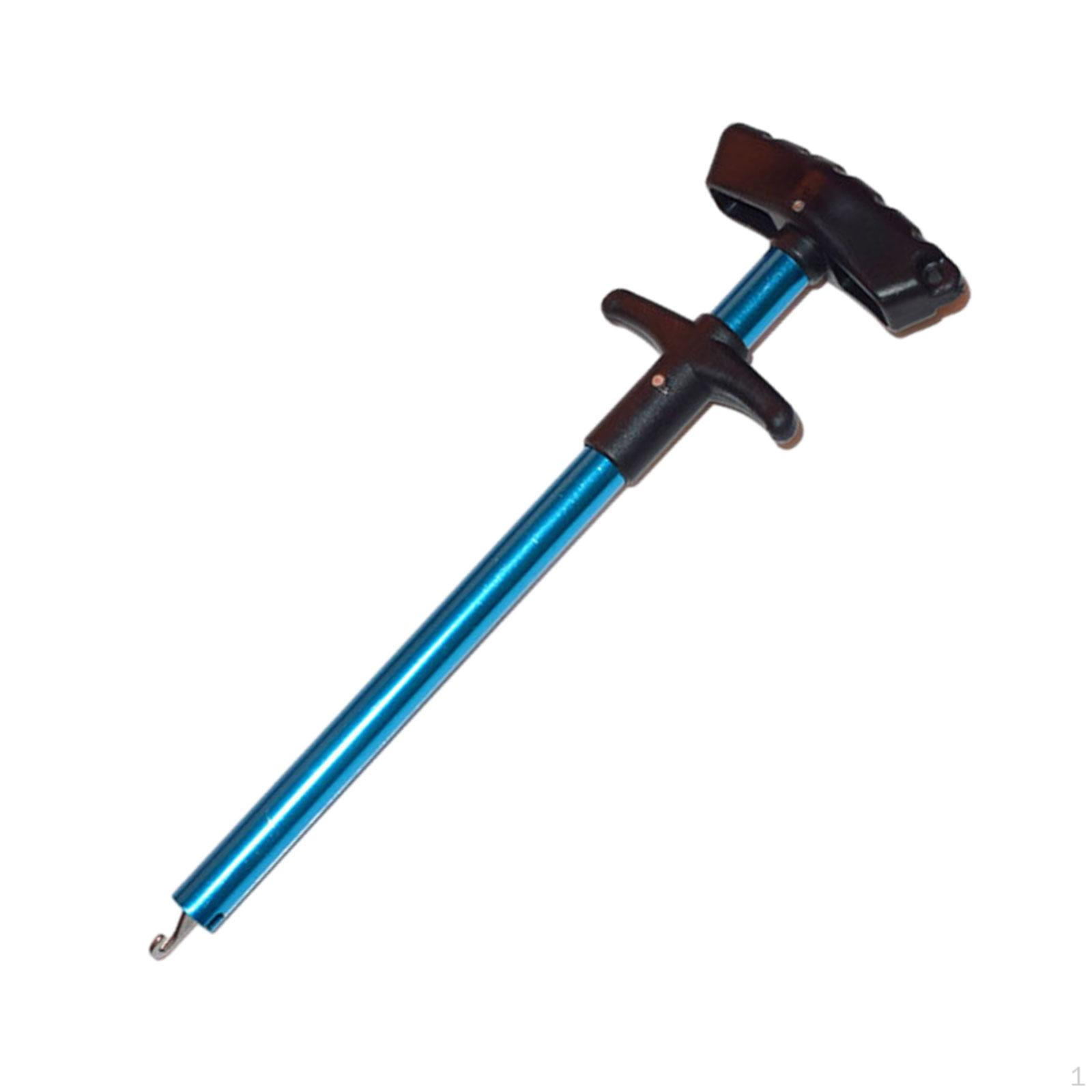 Hook Remover Disconnect Device, Reusable Gear Fishing Unhooking Tool, Quick blue L
