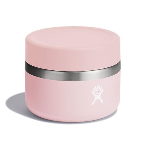 Hydro Flask Food Jar - Insulated Stainless Steel Snack Travel Container for Hot Food, Lunch, and Soup, 12 Oz. (Trillium)