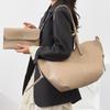 Fashi 2-in-1 Leder-Tragetaschen-Set für Damen, Große Schultertasche mit Litschi-Muster und passender Tasche für Arbeit, Einkaufen & Reisen