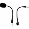 Replacement Game Mic for Steelseries Arctis 1 Headphones Detachable Microphone Boom for Gaming Headsets PS4 Pro PS5 Xbox One X Computer PC Mac 3.5mm