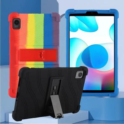 4 Dikke hoeken siliconen hoes met kickstand voor Blackview Tab 60 kinderhoes 8,68" tablet pc schokbestendige beschermer Funda