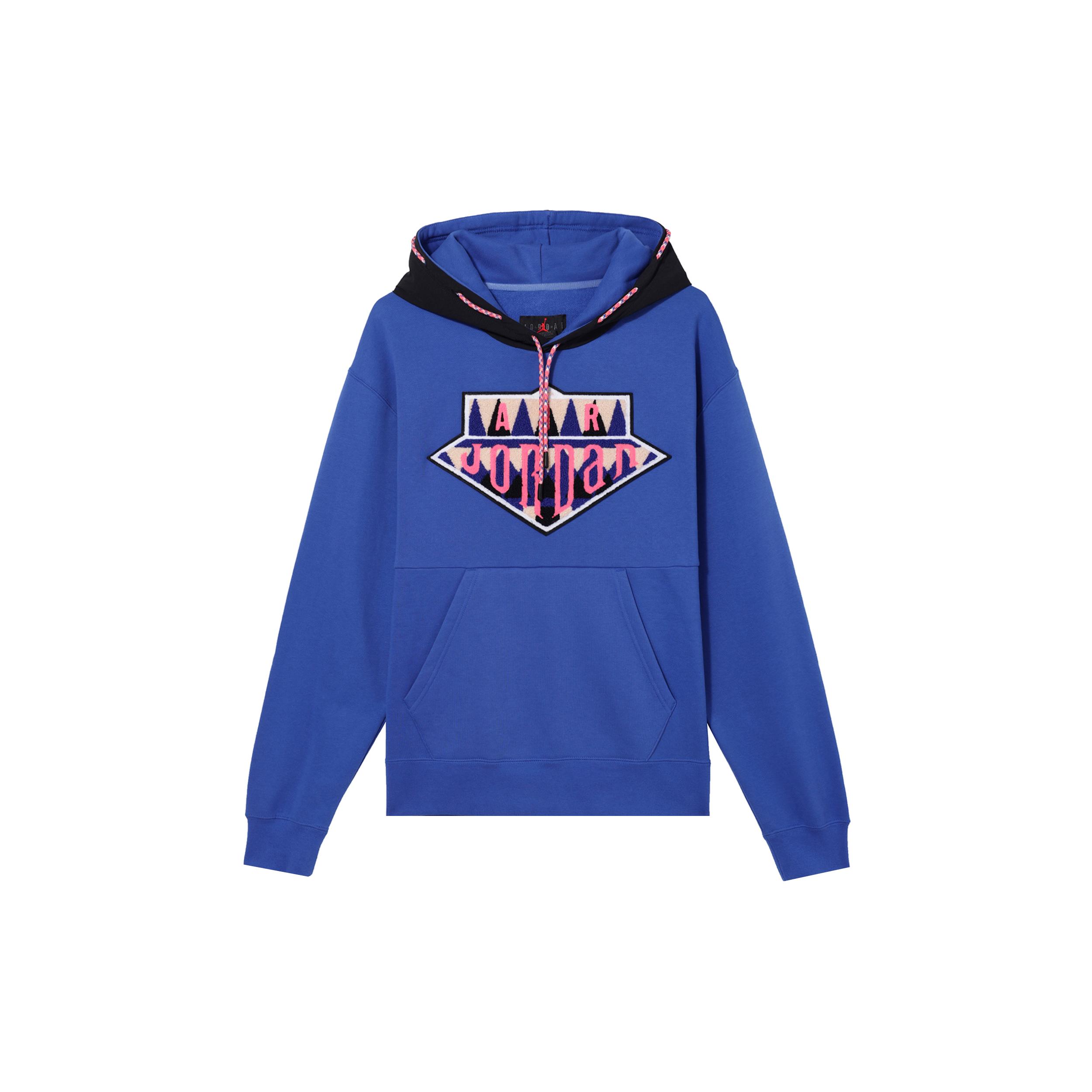 Jordan Sport Sweatshirts Men s Blue Hooded Moderate Regular CU9068-480 M