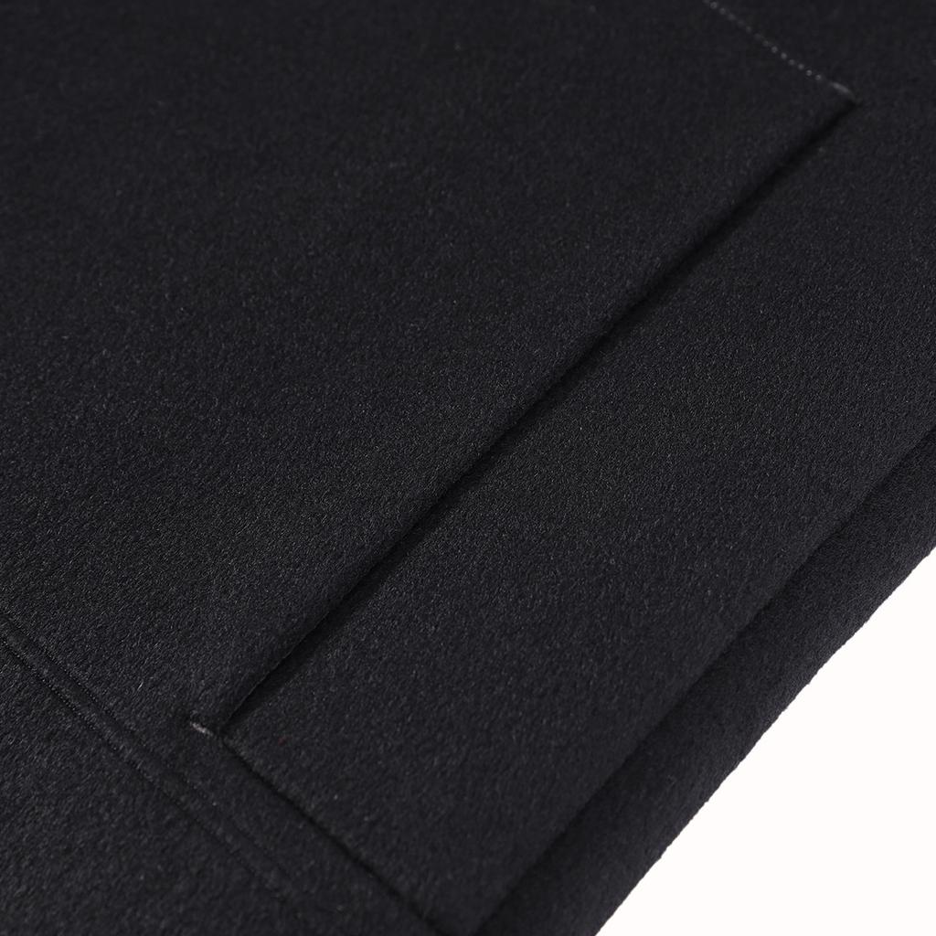 Men's Detachable Down Liner Wool Coat