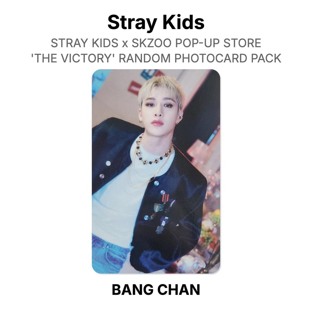 Stray Kids x SKZOO POP-UP STORE 'THE VICTORY' RANDOM PHOTOCARD PACK Official Photocard