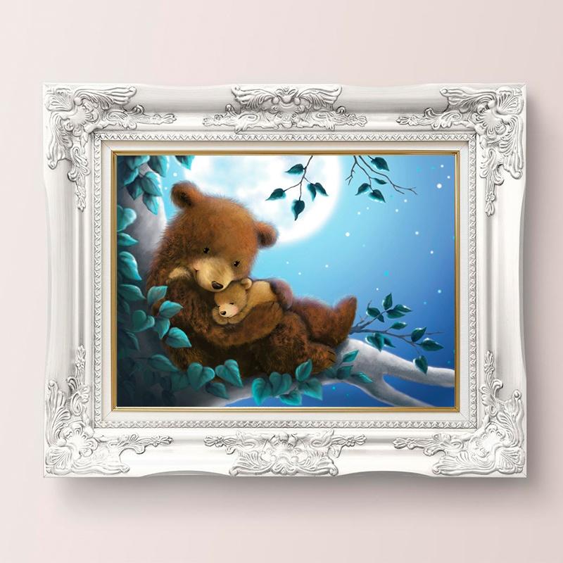 Diamond Painting Full Drill Cross Stitch Teddy Bear Rhinestone Embroidery Decor Diamond Painting Full Drill Cross Stitch Teddy Bear Rhinestone Embroidery Decor
